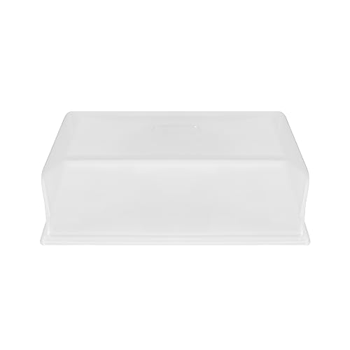 SUNPACK Sundome Plastic Humidity Dome, Clear, 7" - Ideal for Greenhouses or Indoor Growing, Maintains Humidity for Healthy Seedling Growth