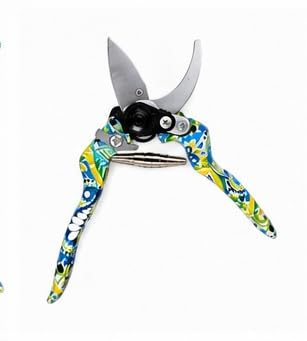 Heavy Duty Ratchet Pruners Gardening Hand Clippers SK5 Steel Sharp Bypass Blade Ergonomic Grip for Branches, Flowers, Bushes & Fruit Trees