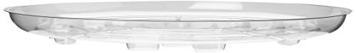 Bosmere S51540 Down Under Plant Saucer, 15", Clear - color: Clear, size: 15"