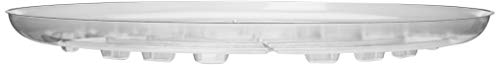 Bosmere S52140 Down Under Plant Saucer, 21", Clear - color: Clear, size: 21"