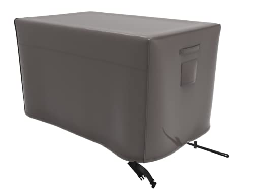 ATYARD 42-inch Outdoor Cover for Keter Unity (Small) Portable Table - UV Resistant, Breathable, All Weather (42" L x 24" W x 32" H) Brown - color: Brown, size: 42" L x 24" W x 32" H
