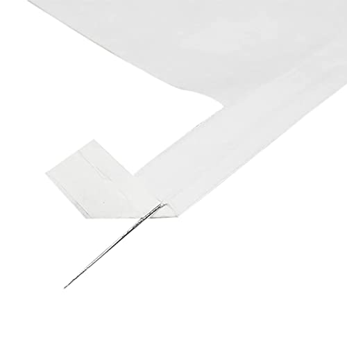 Fruit Protection Paper Bags 100pcs White Protection Cover Bags 7.8X11inch, Fruit Bags for Fruit Trees, Orchard, Trees, Frost, Plants (20 x 28 in) - size: 20x28 cm