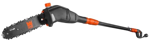 WEN Electric Pole Saw, Corded, 8-Amp, 10-Inch with 14-Foot Reach (CP0810) - style: Corded 10 in. Pole Saw