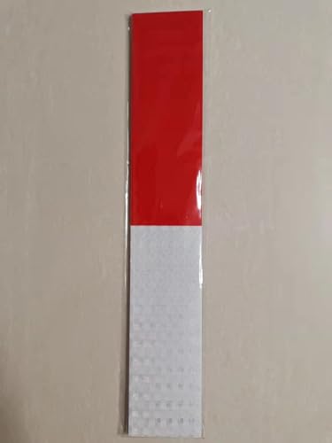 Reflective Tape ,Reflective Tape for Trailers, 2”x12'', 20pack Waterproof Self Adhesive Auto Truck Safety Reflector Strips Hazard Caution Warning Sticker for Road Signs, Trucks, RVs, Cars - 20 pack1 - size: 20 Pack