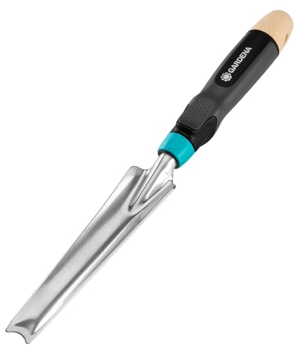 Gardena Ecoline Weeding Trowel: for Easily Removing unwanted Plants Without Chemicals, Ergonomic Handle, Coated Metal, Made from Recycled Materials (17702-20) - style: EcoLine Weeding Trowel