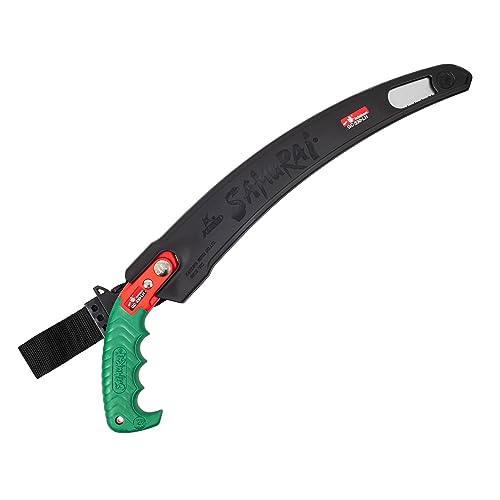 Samurai Ichiban 13" (330mm) Curved Pruning Saw w/Scabbard GC330LH (13114)
