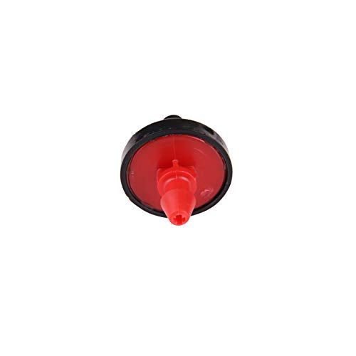 Raindrip PC2050B Pressure Compensating Dripper, 50-Pack, Red/Black - size: 50-Pack