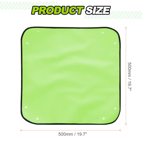 HARFINGTON 3pcs Repotting Mat 19.7" x 19.7" Oxford Cloth Waterproof Plant Repotting Mat Foldable Portable Gardening Potting Tray with Plastic Buckle for Indoor Plant Change Soil, Yellow - color: Yellow