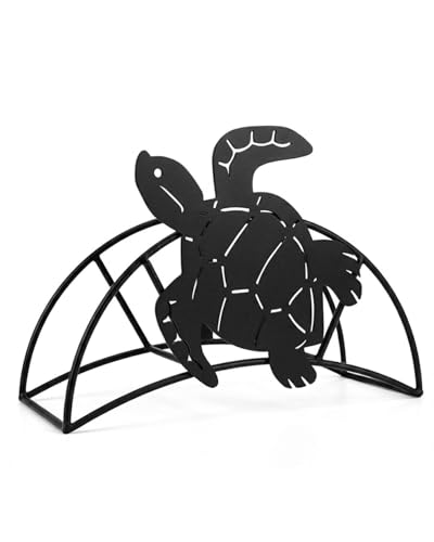 Sea Turtle Hose Hanger Wall Mount Heavy Duty 125'5/8" Garden Hose Holder - color: Sea Turtle