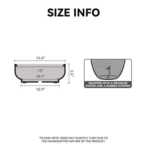 Kante Black Concrete Planter 14.6" Dia All-Weather Round Accent Pot - color: Black, size: 14.6"Dia x 5.5"H