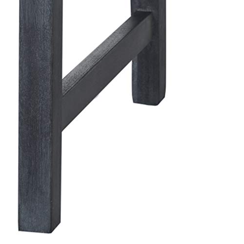 Safavieh PAT6738A Outdoor Collection Bradbury 3 Seat Bench - color: Ash Grey / Beige