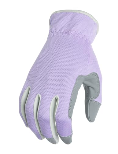 Digz Gardening Gloves, Garden Gloves for Women - color: Purple, size: Medium