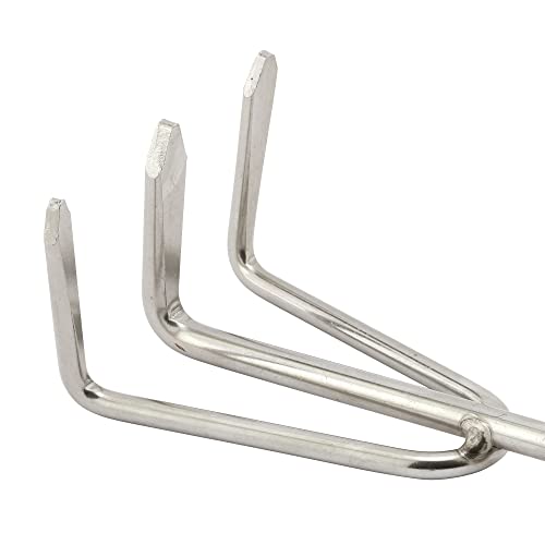 WORKPRO W005010WE 4 Piece Garden Tool Set – Heavy-Duty Stainless Steel, Includes 4 Hand Tools (1 Kit)