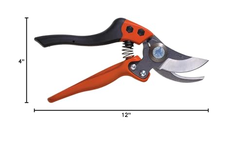 Bahco BAHPX-L3 ERGO Large Bypass Pruning Shears, 8" Length, 1-1/4" Cut Cap - size: Large, style: #3 Blade