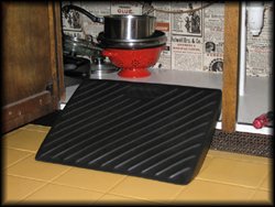 2 Inch Thick Molded Kneeling Pad, Black - color: Black