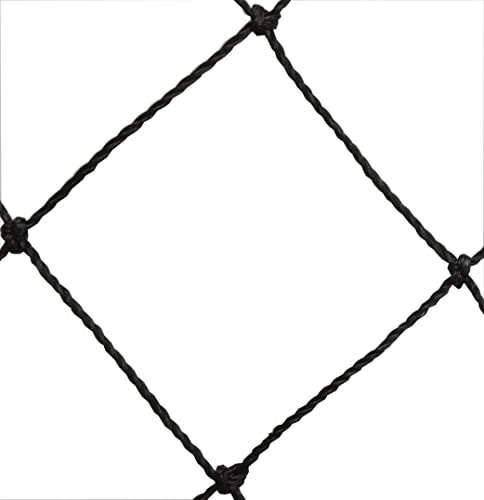 Poultry Netting 1" or 2" Mesh Heavy Knotted Nets Aviary Gamefowl Quail Chicken Bird Block Net Long Lasting Break/Burst 85/245 lb Polyethylene 8-10 Year Lifespan (50' X 100', 1) - size: 50' X 100'