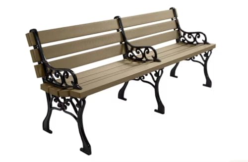 Georgetown Bench – 6 Ft – Tan - color: Tan