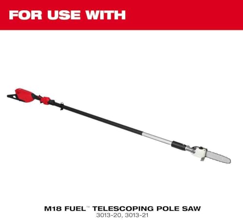 49-16-2759 Telescopic Rod Saw Chain for Milwaukee 10 "Telescopic Rust Rod Saw Chain (Dimensions: 15 x 0.12 x 0.6"), Red
