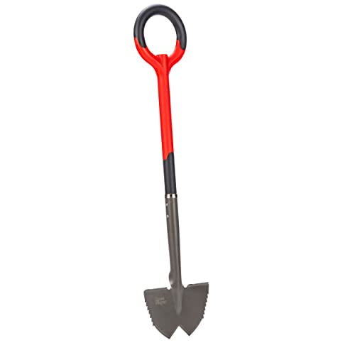 Root Slayer 22611 Serrated Garden Edger, Red - color: Red, size: Large