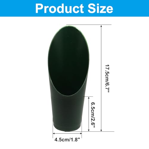 Bonsai Soil Scoop Plastic Garden Shovel, Green, 1 Pcs, - color: Green