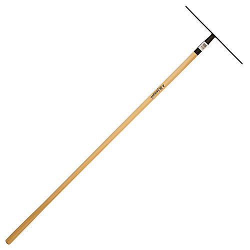 A.M. Leonard Straight Rake with Ash Handle - 16.5 Inches Wide (16 Teeth)