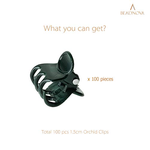 BEADNOVA Plant Clips - 100PCS Orchid & Vine Support Clips - color: 100pcs
