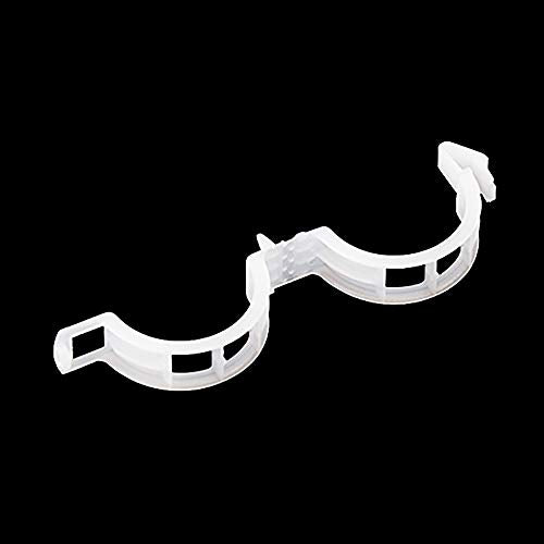 100PCS Plant Support Garden Clips Tomato Clips Supports/Connects Plants/Twine/Vines Trellis/Cages Plant Vine Vegetable Fastening Clip Grafting Tools Make Plant Grow Upright and Healthier (100PCS) - color: 100PCS