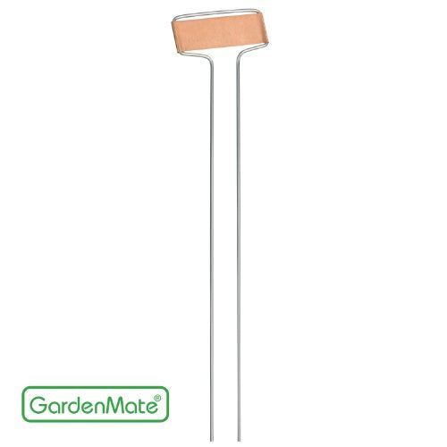 GardenMate 100-Pack Weatherproof Banner Copper Metal Plant Labels, Height 10.5", Label Area 2.5'' x 7/8'' - size: 100-Pack, style: 10.5'' COPPER BANNER