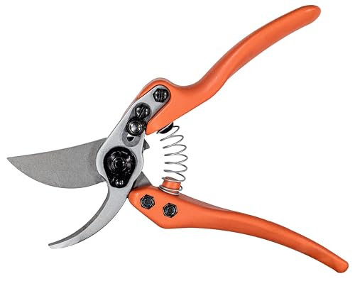 Original LÖWE Profi Bypass Pruner Garden Tools 11.107 | Light & Sharp Tree Pruner | Use As Garden Shears, Handheld, Pruning Shears for Gardening | For flowers, twigs & fruit trees | Made in Germany