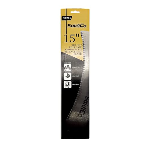 SaidiCo 15" TRI-Cut Pole Saw Commercial Replacement Blade