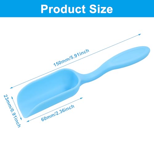 5Pcs Plastic Mini Gardening Shovel Spoons, Colorful - color: brown, blue, pink, black, and green(5pcs)