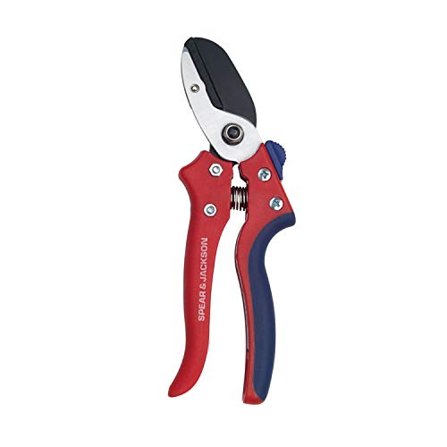 Spear & Jackson 7158AS Razorsharp Advantage Anvil Pruning Shears, Pruner, Multicoloured - size: Anvil Pruner, style: Anvil Pruner