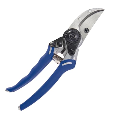 Dramm 18095 ColorPoint Bypass Pro Pruner, Sharp Pruners for Gardening, Heavy Duty Handheld Clippers - Blue - color: Blue, style: Modern