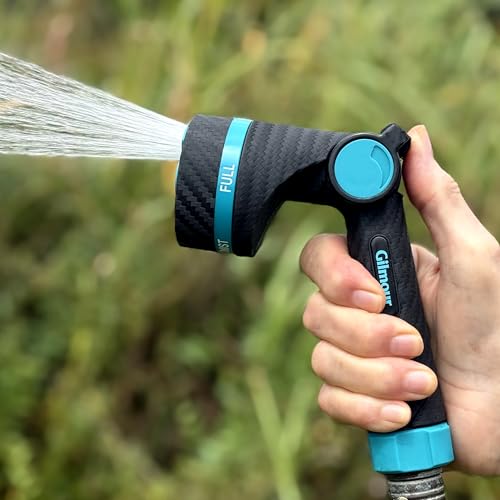Gilmour Heavy Duty Thumb Control Garden Hose Nozzle with Swivel Connect - style: Thumb Control