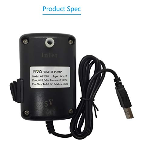 FIVO Powered Sprayer Pump and Battery to Upgrade Lawn and Garden Sprayer to Powered Sprayer (DIY kit 5000 mAh) - size: DIY kit (5000 mAh)