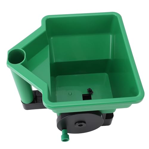 Hand Spreader 3L Manual Small Labor Saving Handheld Lawn Garden Spreader for Fertilizer Salt Green
