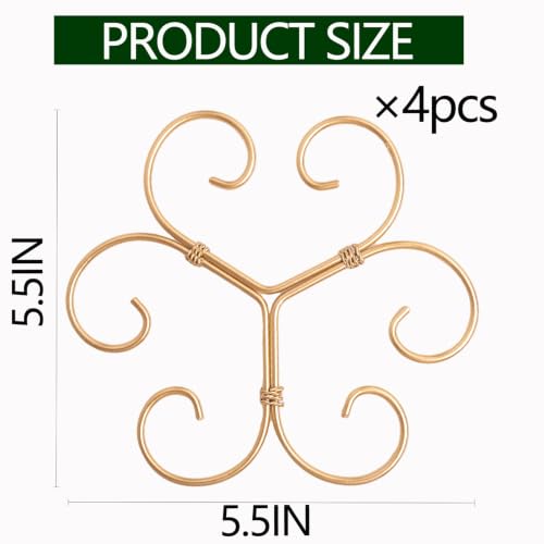 5.5" Plant Support Structures -Stem Stabilizers for Monstera & Indoor Plant - size: 5.5"