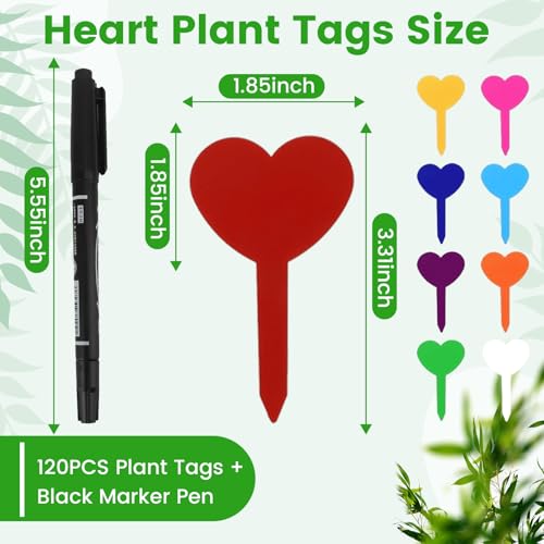 Plant Labels for Seedlings Garden Markers Plastic Plant Labels - color: Multicolored