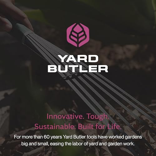 Yard Butler Terra Garden Hand Whisk Rake, Rust-Resistant - style: Rake