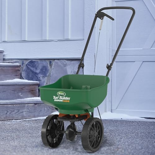 Scotts Turf Builder EdgeGuard Mini Broadcast Spreader - style: Mini