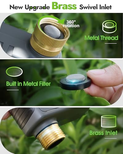 Insoma WiFi Hose Timer - Brass Inlet & Outlet, Voice/App Control Sprinkler Timers with Rain Delay/Manual/Auto Mode, Smart Water Timer for Garden/Lawn/Yard Work with Alexa & Google Home, Energy Saving - size: 1 Zone-WiFi-Brass Value
