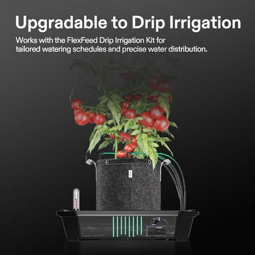 VIVOSUN 4-Pack FlexFeed Self-Watering Pots, Auto Irrigation Fabric Pot Base - size: 4-Pack Pots