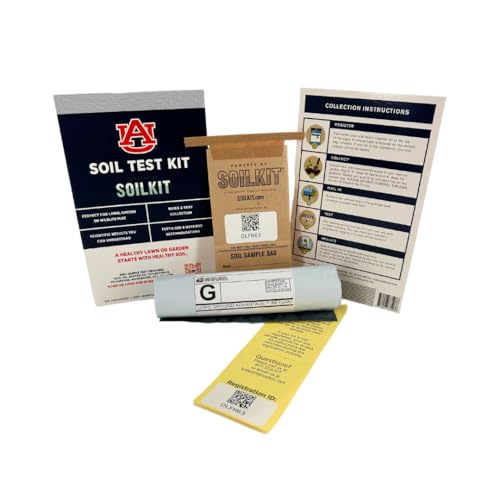 Soil Test Kit Powered by Auburn University | Alabama Resident | Discover Lawn, Garden and Food Plot Needs | Professional Custom Fertilizer Prescription for Your Yard or Garden Needs