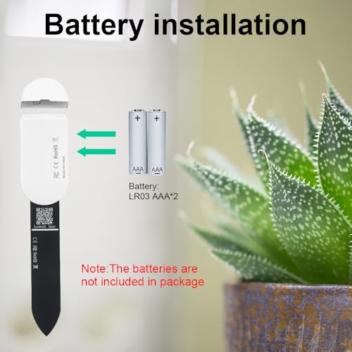 Haozee Intelligent Soil Moisture Sensor, Zigbee Hub Required