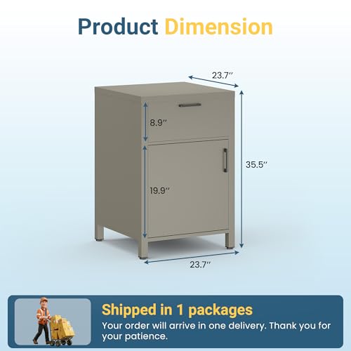 Wisteria Lane Outdoor Storage Cabinet with Drawers, Aluminum Modular Outdoor Kitchen, All Weather Kitchen Island for Patio, BBQ, Backyard - size: Single Drawer Cabinet