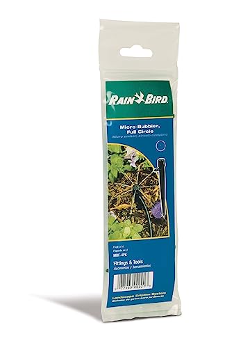 Rain Bird MBF4PKS Drip Micro-Bubbler, Full Circle, 4-Pack - size: 4-Pack, style: Micro Spray on Stake