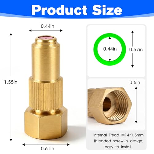 Brass Spray Nozzle Tips Compatible With Backpack and Garden Tank Sprayers