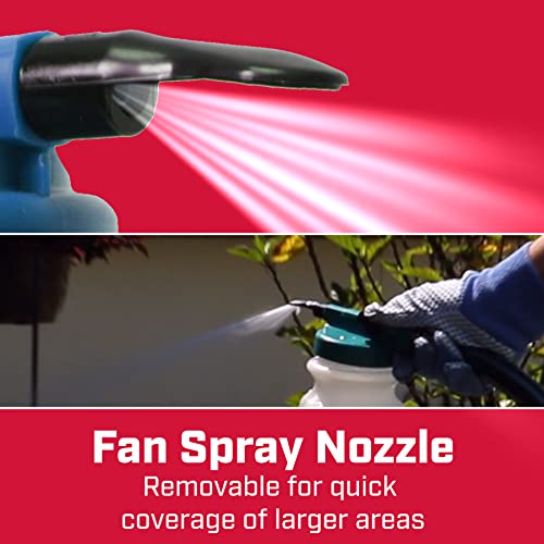 Chapin Made in USA G385, 32 Ounce, Insecticide Hose End Sprayer, Sprays 6 Gallons, Fan Spray Nozzle, Translucent White - size: 32-ounce