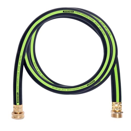 Garden Leader Hose 5/8 in. x 6 ft Short Water Hose Male/Female - size: 6FT
