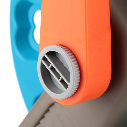 Garden Hose Reel Cart for 20m 1/2 Inch Hose, Aluminum Alloy Portable Water Pipe Storage Holder with Hand Crank for Yard Lawn Car Wash